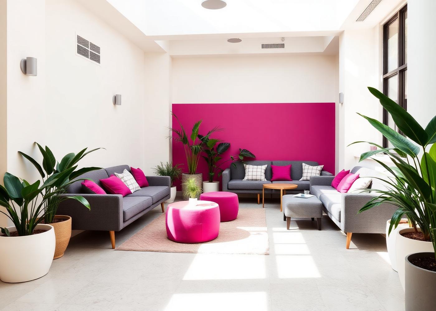 Co-living lounge